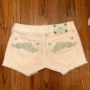 Miss Me Frayed Shorts